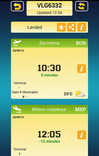 Die App iFlights pro für Android, Laden Sie kostenlos Programme für Smartphones und Tablets herunter.