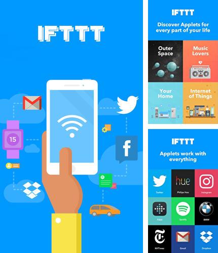 Además del programa Unwired hotspots para Android, podrá descargar IFTTT para teléfono o tableta Android.
