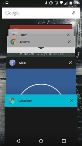 Capturas de pantalla del programa InBrowser - Incognito browsing para teléfono o tableta Android.