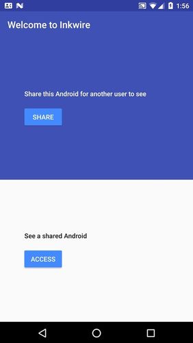 Télécharger gratuitement Inkwire screen share + Assist pour Android. Programmes sur les portables et les tablettes.