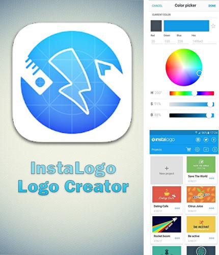 Бесплатно скачать программу InstaLogo: Logo creator на Андроид телефоны и планшеты.