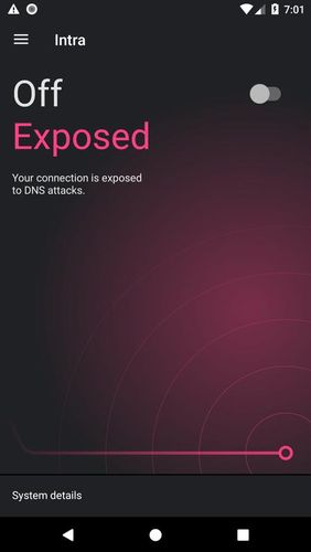 Скріншот програми Firefox focus: The privacy browser на Андроїд телефон або планшет.