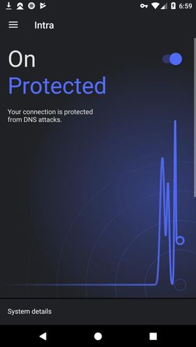 Screenshots des Programms TunnelBear VPN für Android-Smartphones oder Tablets.