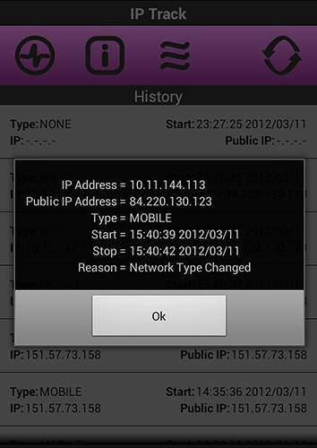 IP Track app for Android, download programs for phones and tablets for free.