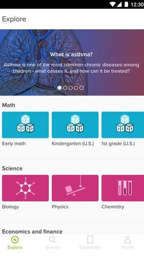Download Khan academy for Android for free. Apps for phones and tablets.
