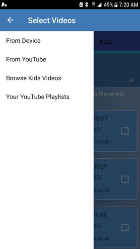 Aplicación Kids safe video player - YouTube parental controls para Android, descargar gratis programas para tabletas y teléfonos.