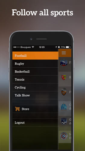 Descargar gratis Kikast: Sports Talk para Android. Programas para teléfonos y tabletas.