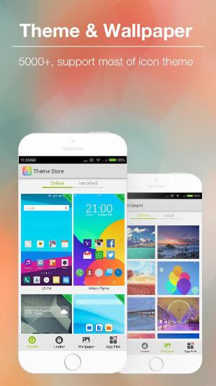 Aplicativo KK Launcher para Android, baixar grátis programas para celulares e tablets.