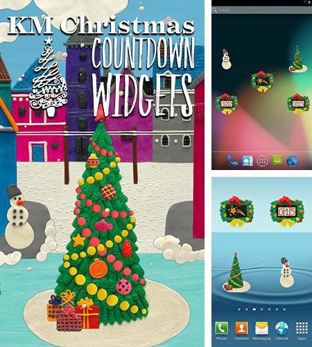 KM Christmas countdown widgets