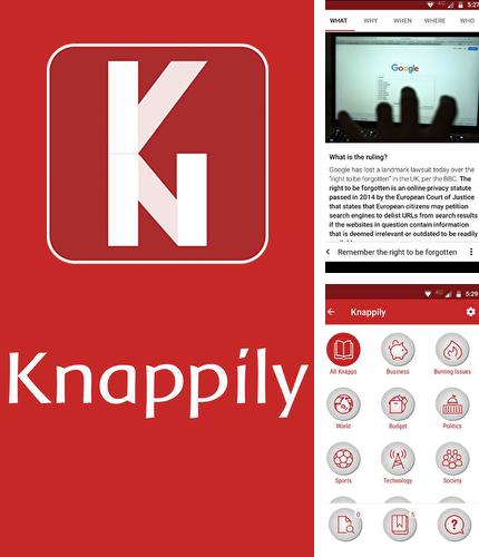 Outre le programme 2GIS pour Android vous pouvez gratuitement télécharger Knappily - The knowledge app sur le portable ou la tablette Android.