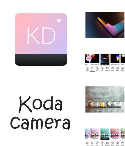 Крім програми Ghost Сam для Андроїд, можна безкоштовно скачати Koda cam - Photo editor,1998 cam, HD cam на Андроїд телефон або планшет.