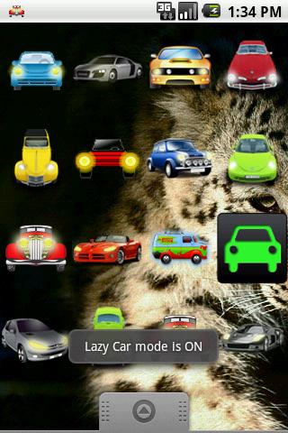 Die App Lazy Car für Android, Laden Sie kostenlos Programme für Smartphones und Tablets herunter.