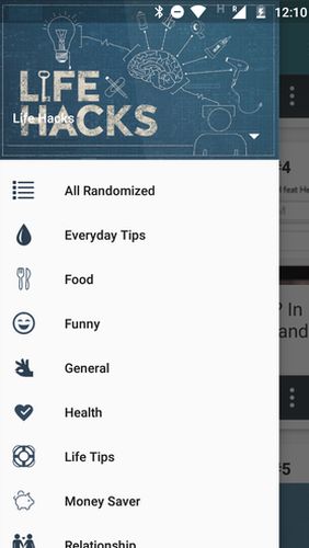 Application Life hacks pour Android, télécharger gratuitement des programmes pour les tablettes et les portables.