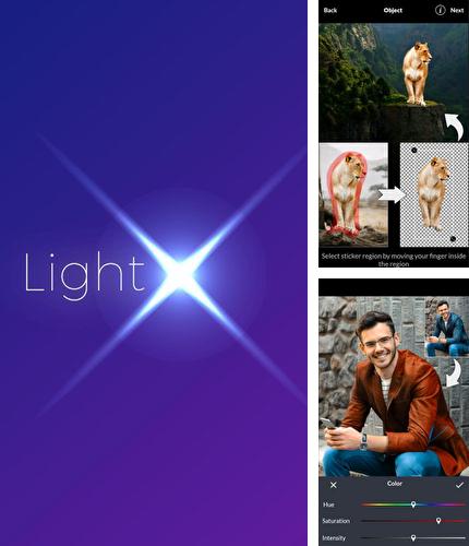 Télécharger gratuitement LightX - Editeur photo avancé pour Android. Application sur les portables et les tablettes.