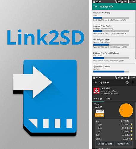 Besides Ringtone maker mp3 cutter Android program you can download Link2SD for Android phone or tablet for free.