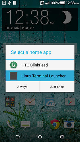 Безкоштовно скачати Linux terminal launcher на Андроїд. Програми на телефони та планшети.
