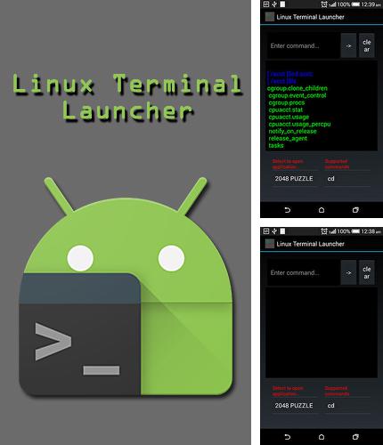 Laden Sie kostenlos Linux Terminal Launcher für Android Herunter. App für Smartphones und Tablets.