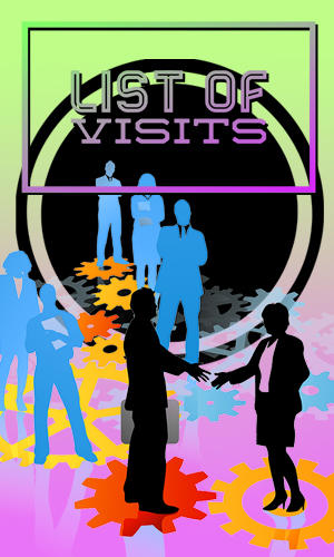 Download List of visits for Android phones and tablets.