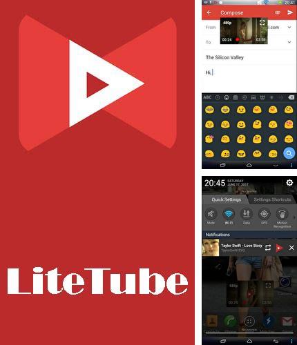 Besides Apk editor pro Android program you can download LiteTube - Float video player for Android phone or tablet for free.