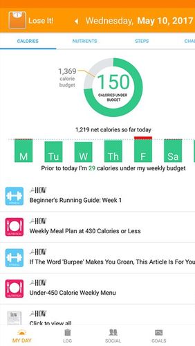 Download Lose it! - Calorie counter for Android for free. Apps for phones and tablets.