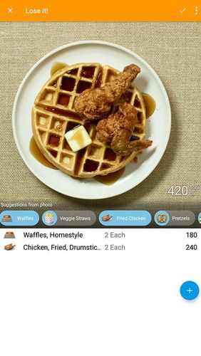 Aplicación Lose it! - Calorie counter para Android, descargar gratis programas para tabletas y teléfonos.