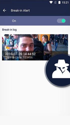 Les captures d'écran du programme Lynx privacy - Hide photo/video pour le portable ou la tablette Android.