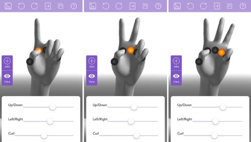 Screenshots of Autodesk: SketchBook program for Android phone or tablet.
