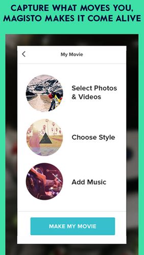 Die App Magisto Video editor & maker für Android, Laden Sie kostenlos Programme für Smartphones und Tablets herunter.
