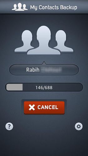 Application MCBackup - My Contacts Backup pour Android, télécharger gratuitement des programmes pour les tablettes et les portables.