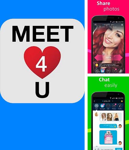 アンドロイド用のプログラム Ice cream sandwich clock のほかに、アンドロイドの携帯電話やタブレット用の Meet4U - chat, love, singles を無料でダウンロードできます。