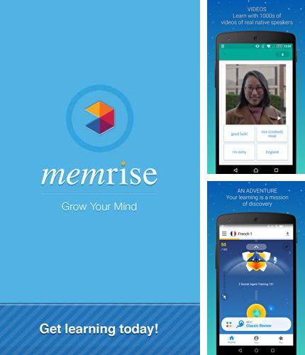 Outre le programme Tiny flashlight pour Android vous pouvez gratuitement télécharger Memrise: Learn a foreign language sur le portable ou la tablette Android.