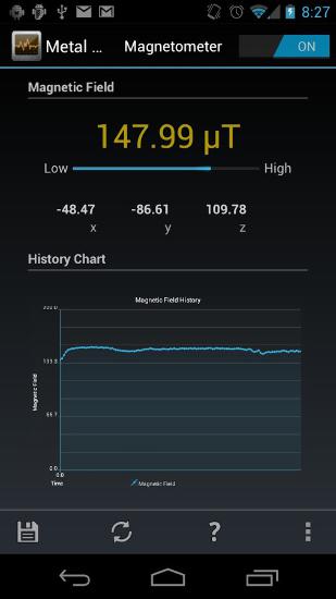 Télécharger gratuitement Metal Sniffer pour Android. Programmes sur les portables et les tablettes.