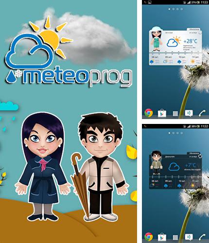 Descargar gratis Meteoprog: Dressed by weather para Android. Apps para teléfonos y tabletas.