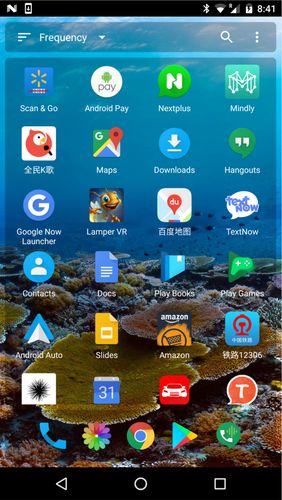Télécharger gratuitement Mini desktop: Launcher pour Android. Programmes sur les portables et les tablettes.