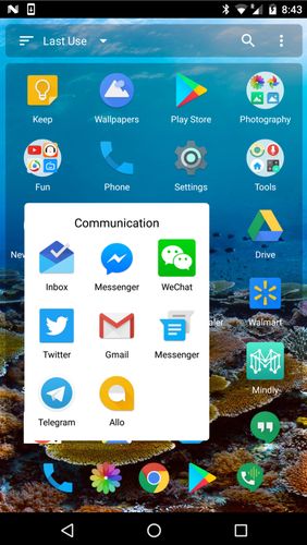 Додаток Lollipop launcher для Андроїд, скачати безкоштовно програми для планшетів і телефонів.