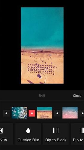 Capturas de tela do programa PicsPlay: Photo Editor em celular ou tablete Android.