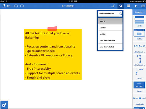 Mockups me wireframes