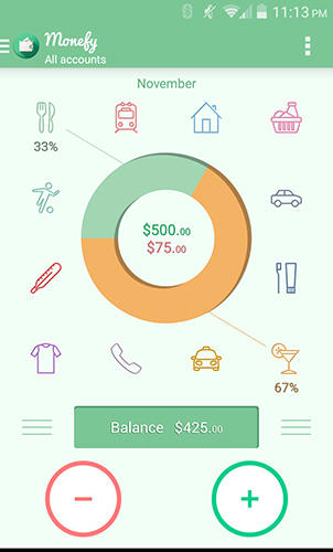 Laden Sie kostenlos Daily expenses 2 für Android Herunter. Programme für Smartphones und Tablets.