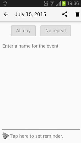 Screenshots of Three.do — The quickest reminders / tasks / to-do program for Android phone or tablet.