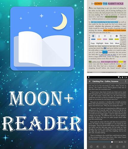 Télécharger gratuitement Moon+ reader pour Android. Application sur les portables et les tablettes.