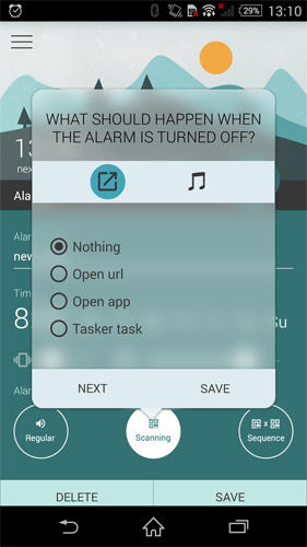 Aplicativo Morning routine: Alarm clock para Android, baixar grátis programas para celulares e tablets.