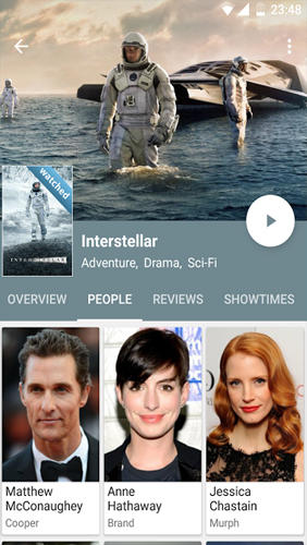 Application Movie Mate pour Android, télécharger gratuitement des programmes pour les tablettes et les portables.
