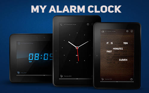 Бесплатно скачать программу My alarm clock на Андроид телефоны и планшеты.