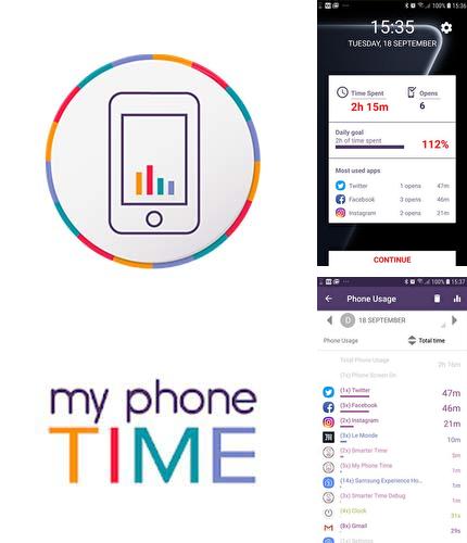 Télécharger gratuitement My phone time - Tracking d'usage des applis pour Android. Application sur les portables et les tablettes.