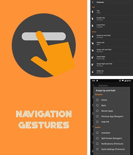 Baixar grátis Navigation gestures apk para Android. Aplicativos para celulares e tablets.