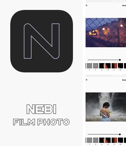 アンドロイド用のプログラム Best converter のほかに、アンドロイドの携帯電話やタブレット用の Nebi - Film photo を無料でダウンロードできます。