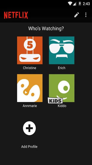 Télécharger gratuitement Netflix pour Android. Programmes sur les portables et les tablettes.