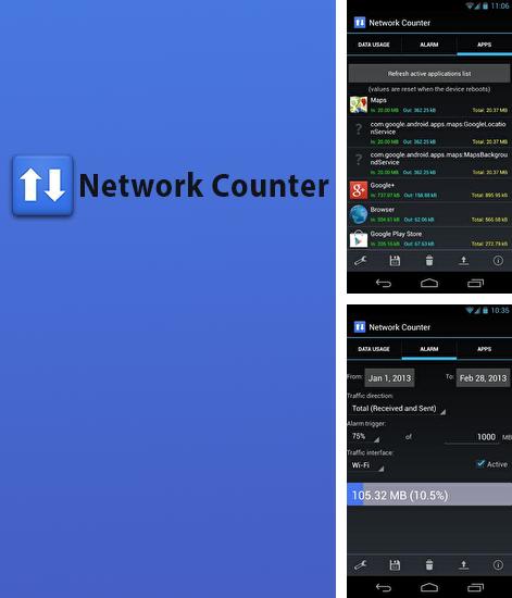 Baixar grátis Network Counter apk para Android. Aplicativos para celulares e tablets.