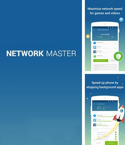 Baixar grátis Network Master: Speed Test apk para Android. Aplicativos para celulares e tablets.