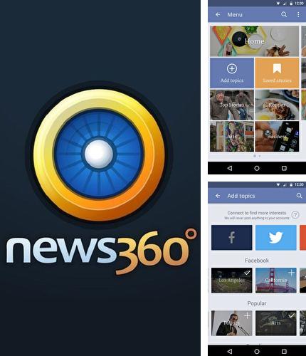 Neben dem Programm Moments für Android kann kostenlos News360: Personalized news für Android-Smartphones oder Tablets heruntergeladen werden.